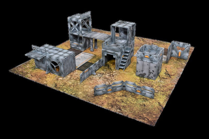 Halo: Flashpoint - Deluxe Buildable 3D Terrain Set