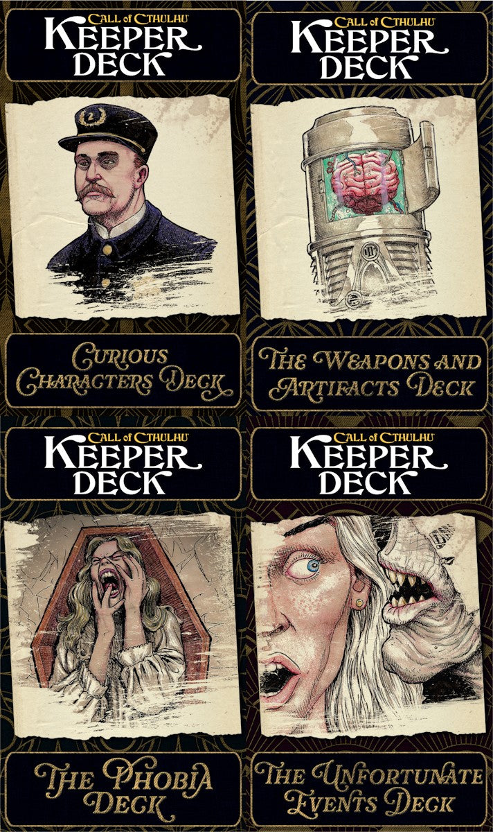 Call of Cthulhu: Keeper Decks 2nd Edition