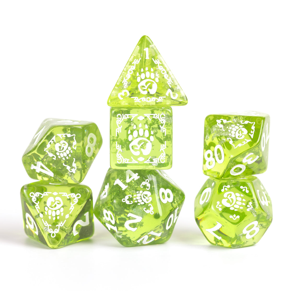 Dungeons & Dragons: Adventure Dice - Druid Green