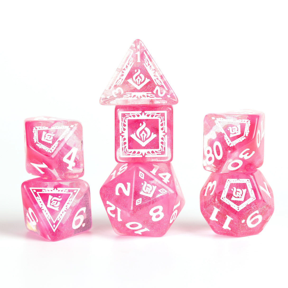 Dungeons & Dragons: Adventure Dice - Wizard Fuchsia