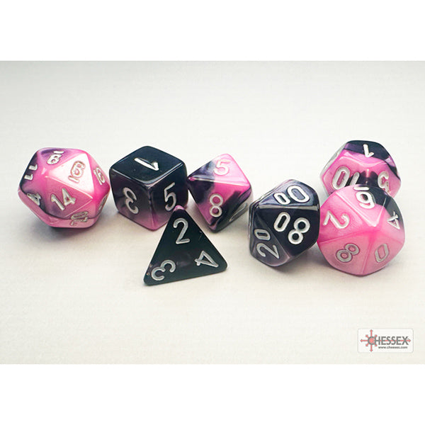 7-Die Set Mini Gemini: Black-Pink/White