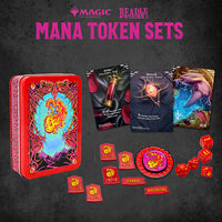 MTG: Token Set - Red Mana Metal Token Set