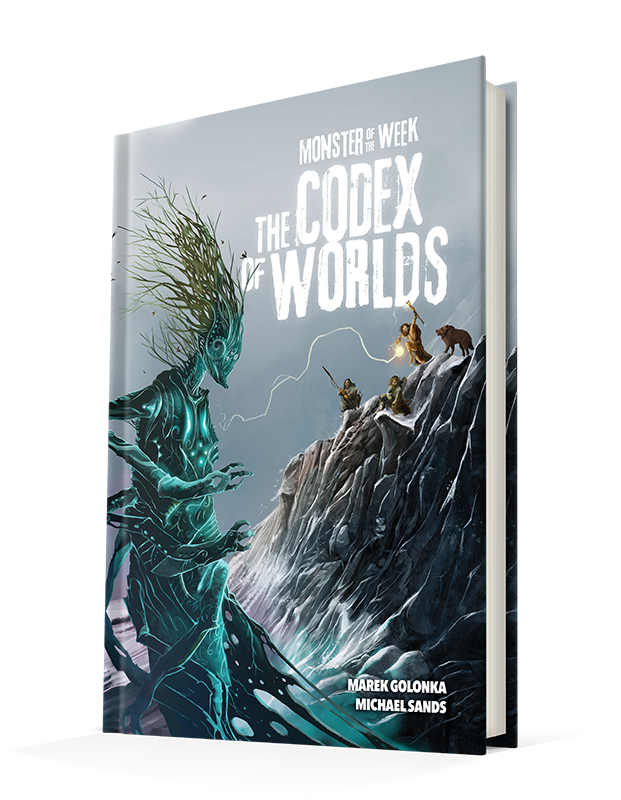 Monster of the Week RPG: The Codex of Worlds Hardcover