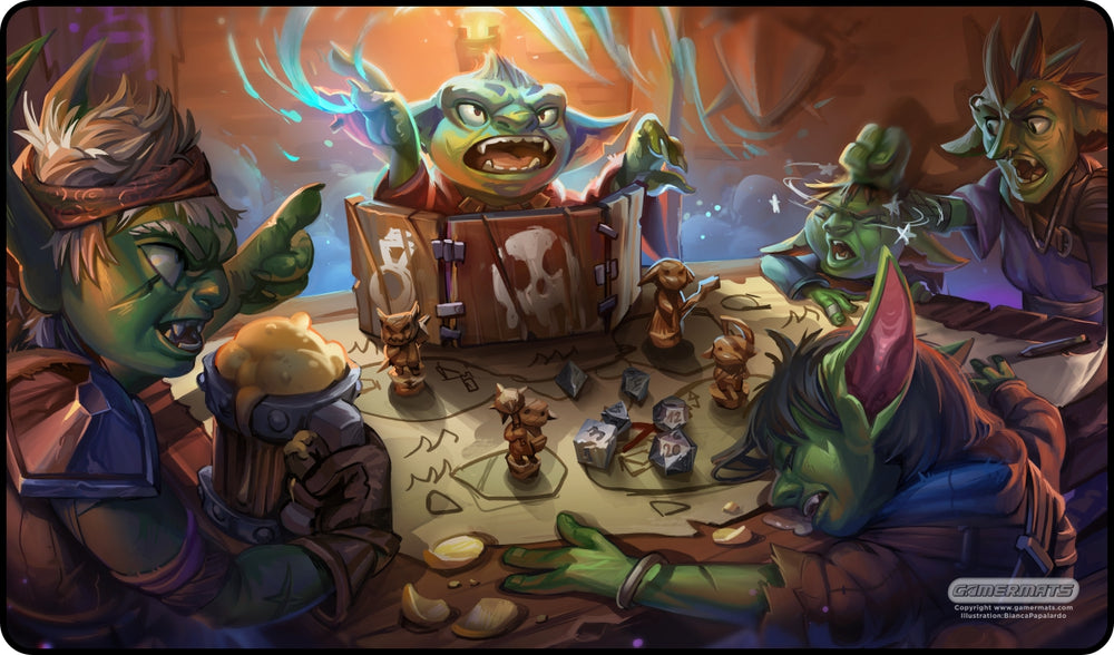 Gamermats - Goblin Game Night - Playmat