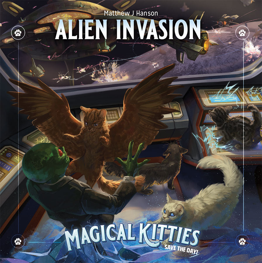 Magical Kitties Save the Day! RPG: Alien Invasion