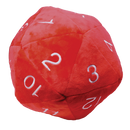 Jumbo D20 Novelty Dice Plush