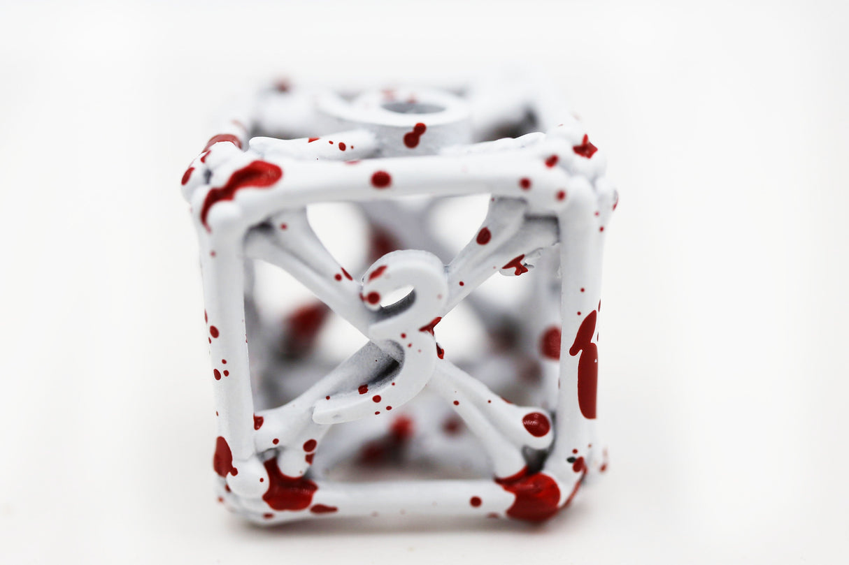 Blood Bones - Hollow Metal RPG Dice Set