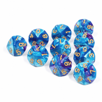 10 piece D10's - Blue Lagoon