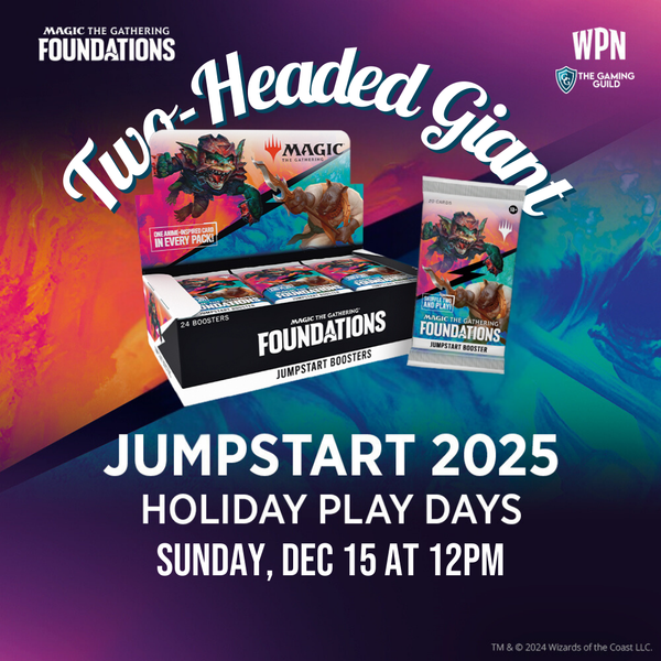 Foundations Jumpstart Holiday Play day - Two-Headed Giant