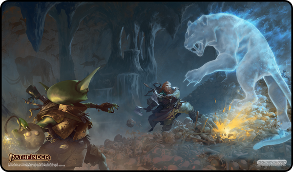 Gamermats - Quest for the Frozen Flame - Pathfinder Playmat