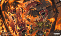 Gamermats - Nok-Nok vs Hydra - Pathfinder Playmat