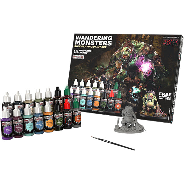 Gamemaster Paints: Wandering Monsters Paint Set, 2024