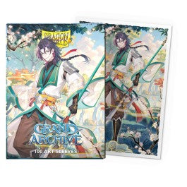 Dragon Shield Sleeves: Standard Matte Art Grand Archive - Jin, Fate Defiant 100CT