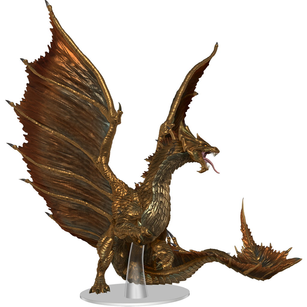 Dungeons & Dragons: Icons of the Realms - Adult Brass Dragon