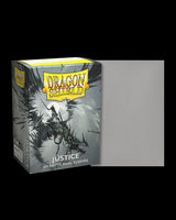 100 Dragon Shield Matte : Silver