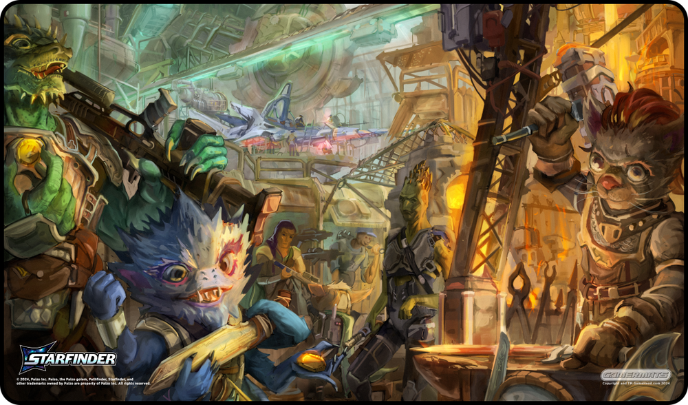 Gamermats - Black Market - Starfinder Playmat