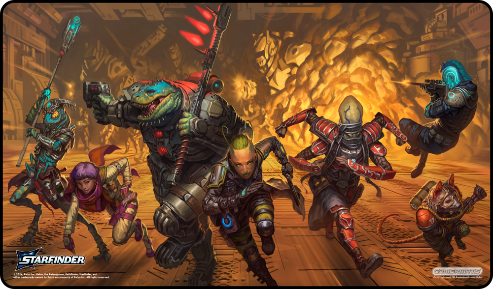 Gamermats - Tactical Retreat - Starfinder Playmat