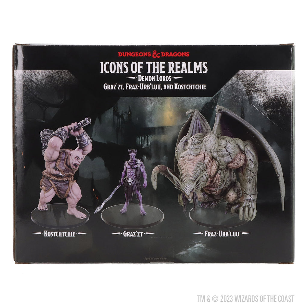 Dungeons & Dragons: Icons of the Realms - Demon Lords Graz`zt, Fraz Urb`luu, and Kostchtchie