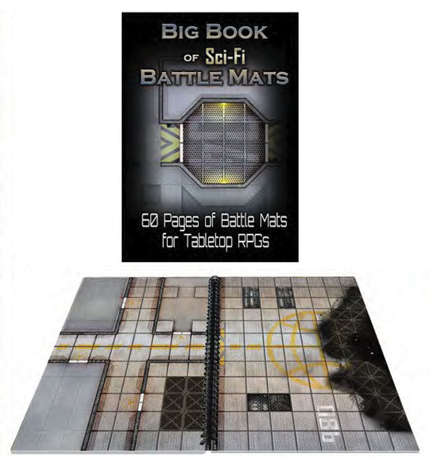 Battle Mats: Big Book of Sci-Fi Battle Mats