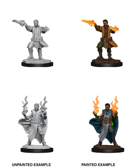 D&D Minis: Wave 12 - Male Human Sorcerer