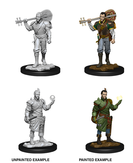 D&D Minis: Wave 12 - Male Half-Elf Bard