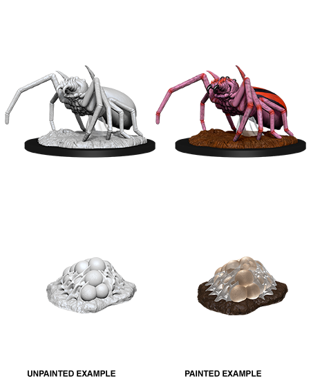 D&D Minis: Wave 12 - Giant Spider & Egg Clutch