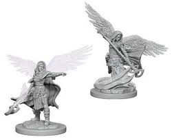 D&D Nolzur`s Unpainted Minis: Aasimar Female Wizard