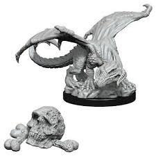 D&D Minis: Wave 10- Black Dragon Wyrmling