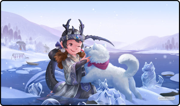 Gamermats - Snow Day - Playmat