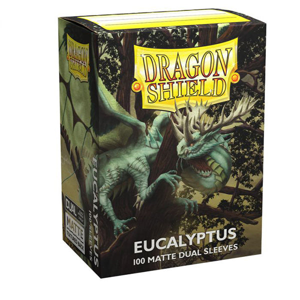 Dragon Shield Sleeves: Standard DUAL- Matte Eucalyptus 'Lehel' (100 ct.)