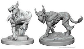 D&D Nolzur`s Unpainted Minis: Blink Dogs