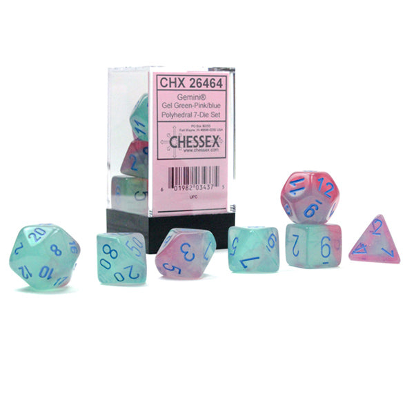 7-Die Set Gemini Luminary: Gel Green-Pink/Blue