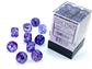 Nebula® 12mm d6 Nocturnal™/blue Luminary™ Dice Block™ (36 dice)