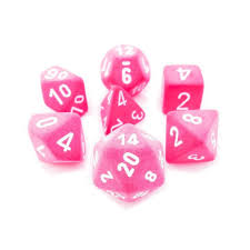 7-Die Set Frost: Pink/White