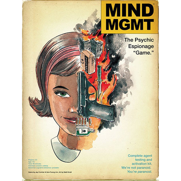 MIND MGMT The Psychic Espionage Game