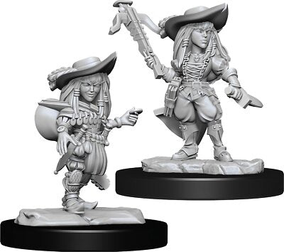 Pathfinder Battles Deep Cuts Unpainted Minis: W15 Female Gnome Bard