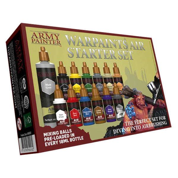 Warpaint Air: Starter Set (12 x 18 ml Colors & 1 x 100 ml Primer)