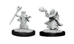 D&D Nolzur`s Unpainted Minis: Male Gnome Wizard