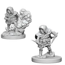 D&D Nolzur`s Unpainted Minis: Halfling Male Rogue