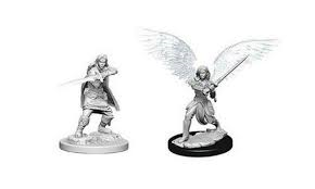 D&D Nolzur`s Unpainted Minis: Female Aasimar Fighter