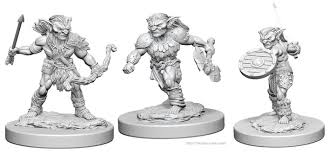 D&D Nolzur`s Unpainted Minis: Goblins