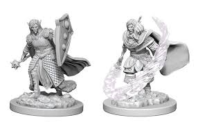 D&D Nolzur`s Unpainted Minis: Elf Male Cleric