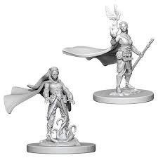 D&D Nolzur`s Unpainted Minis: Elf Female Druid