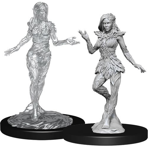 Pathfinder Battles Deep Cuts Unpainted Minis: W14 Nymph & Dryad