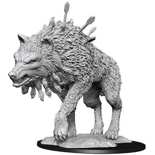 Magic Unpainted Minis: W2 Cosmo Wolf