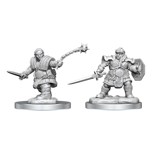 D&D Minis: Wave 16- Dwarf Fighter Female