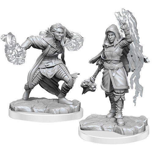 Dungeons & Dragons Nolzur`s Marvelous Unpainted Miniatures: W20 Half-Elf Warlock