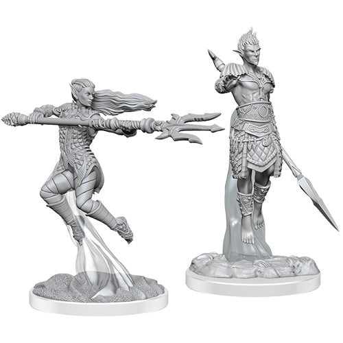 Dungeons & Dragons Nolzur`s Marvelous Unpainted Miniatures: W20 Sea Elf Fighters